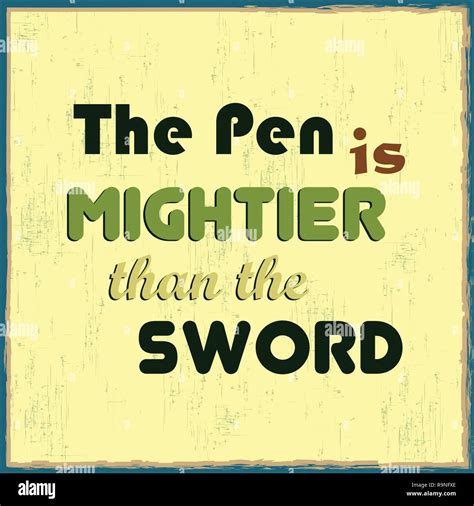 The Pen Is Mightier 